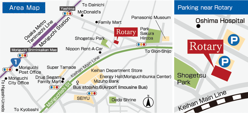 Minpaku STAY Osaka map